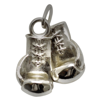 Sterling Silver Boxing Glove Pair Modern